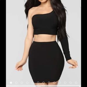 Two piece set Fashion nova.